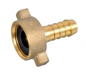 Brass Hose Nut and Tail